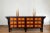 Asian Chinese Qing Dynasty 19th Century Long Polychrome Sideboard with 12 Drawers For Sale - Image 3 of 13