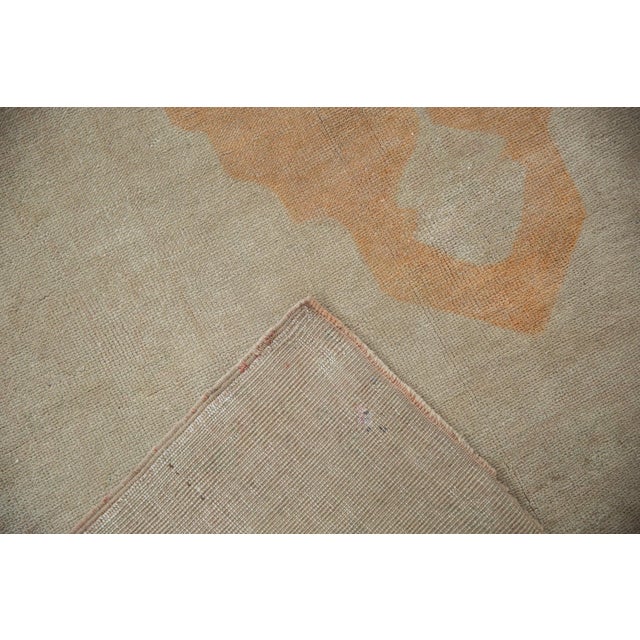 Vintage Distressed Oushak Rug Runner - 3'11" x 8'3" For Sale - Image 9 of 9
