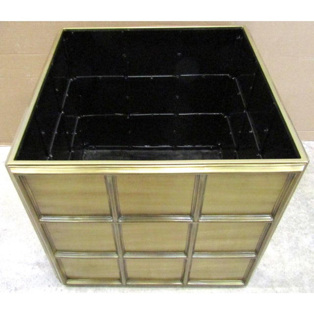 2020s Eichholtz Large Grid Rustic Style Outdoor Planter For Sale - Image 5 of 11