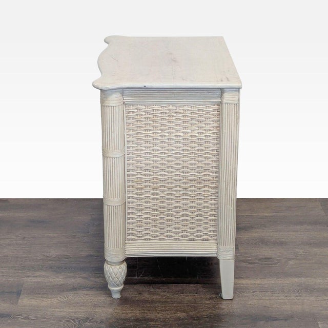 Lexington Furniture Vintage Lexington Furniture Three Drawer Bachelor Chest/Nightstand For Sale - Image 4 of 9