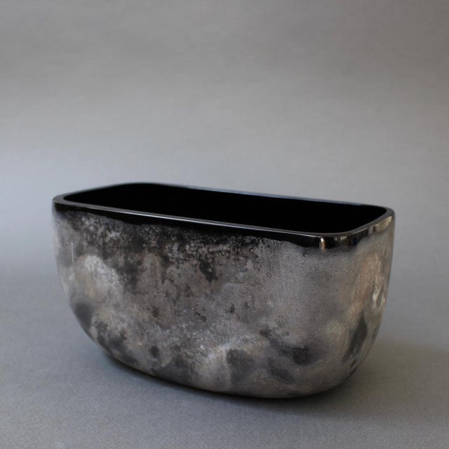 Italian glass 'scavo' vase by alfredo barbini, murano (circa 1970s). Scavo glass indicates that the glass went through a...