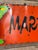 1980s Retro Vintage Handcrafted Metal Martini Sign For Sale - Image 5 of 12