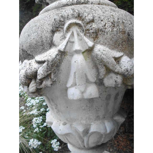Cast Stone Garden Amphorae, 1980s, Set of 2 For Sale - Image 9 of 13