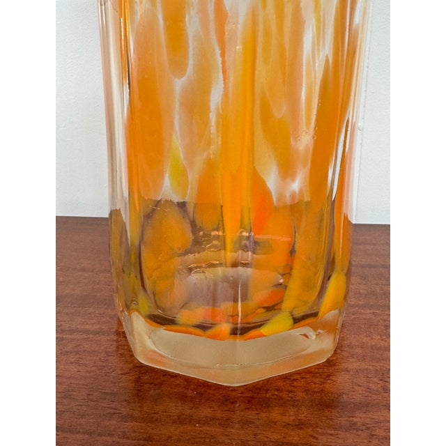 Glass Vase, Former Czechoslovakia, 1960s For Sale - Image 10 of 15