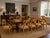 Neoclassical, Ten Dining Chairs, Ebonized Wood, Beech, Austria, 1970s Set of 1970s Austrian neoclassical dining chairs...