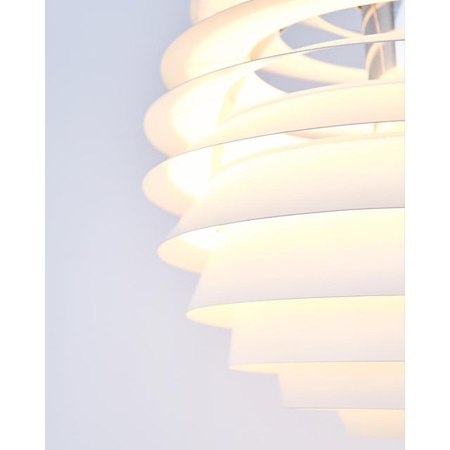 1950s PH Louvre Pendant Light in Metal by Poul Henningsen for Louis Poulsen, 1957 For Sale - Image 5 of 14