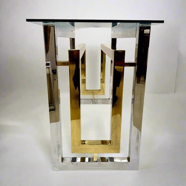 1960s Mid-20th Century Architectural Console table by Romeo Riga, Italy For Sale - Image 5 of 18