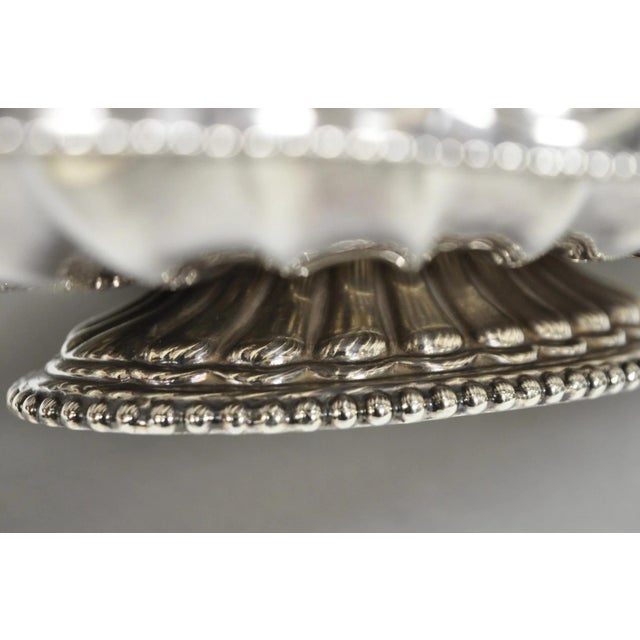 Antique Rogers & Bro Silver Plated Wedding Brides Basket W Reticulated Handle For Sale - Image 11 of 17