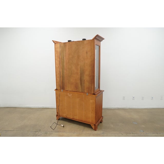 Vintage Tell City Chair Company Colonial Revival China Cabinet For Sale - Image 17 of 17