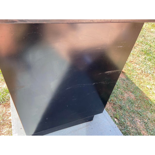 Vintage Mid Century Modern Metal Tanker Credenza For Sale In Sacramento - Image 6 of 12