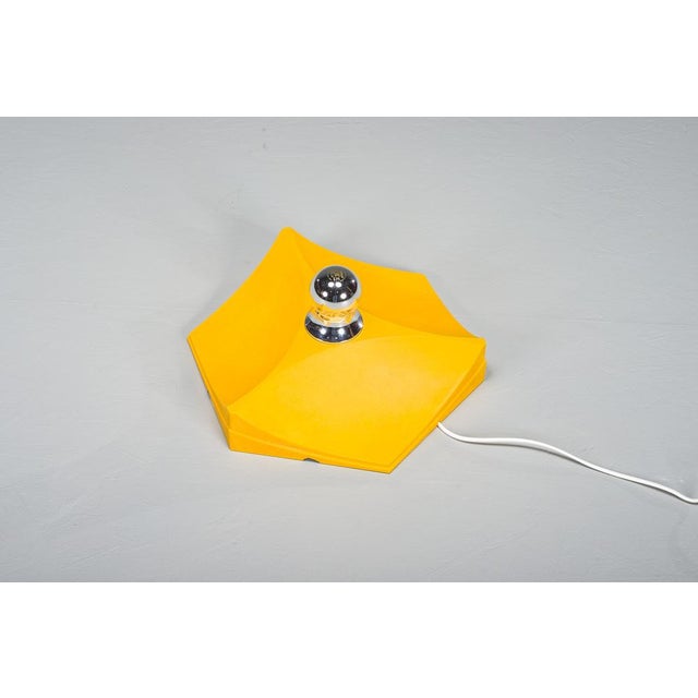 Vintage German Hexagon Wall Lamp from Hoffmeister-Leuchten, 1970s For Sale - Image 9 of 15