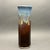 Contemporary Vintage Bill Campbell Studio Art Pottery Drip Glaze Vase in Blue and Brown For Sale - Image 3 of 7