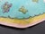 Turquoise Chinese Tongzhi Turquoise Enamel Hand Painted Flower Octagonal Pottery Bowl For Sale - Image 8 of 11