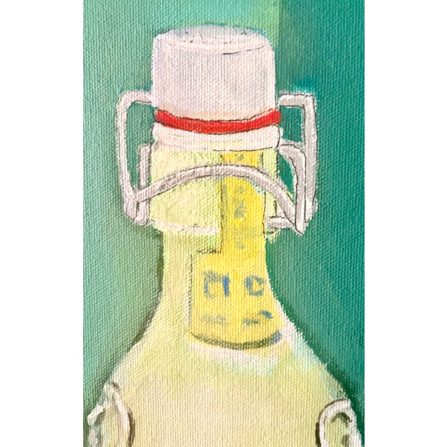 Original Still Life Lemons and Lemonade Oil on Canvas by John De Martino For Sale - Image 11 of 11