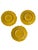 Sarraguemines Antique Set of 3 French Sarreguemines Majolica Fruit Dessert Plates For Sale - Image 4 of 10