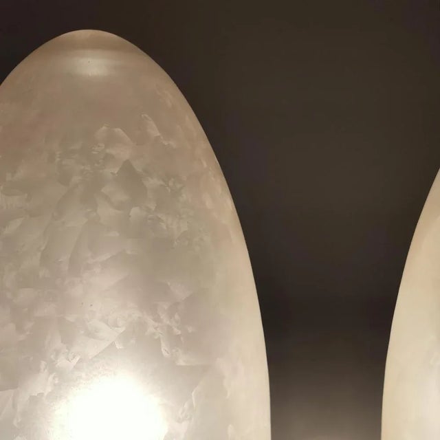 Gold Crystal Table Lamp, 1970s, Set of 2 For Sale - Image 8 of 9