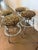 Vintage Chrome Swivel Counter Stools in Tiger-Print Chenille, Set of 4 For Sale In Detroit - Image 6 of 10