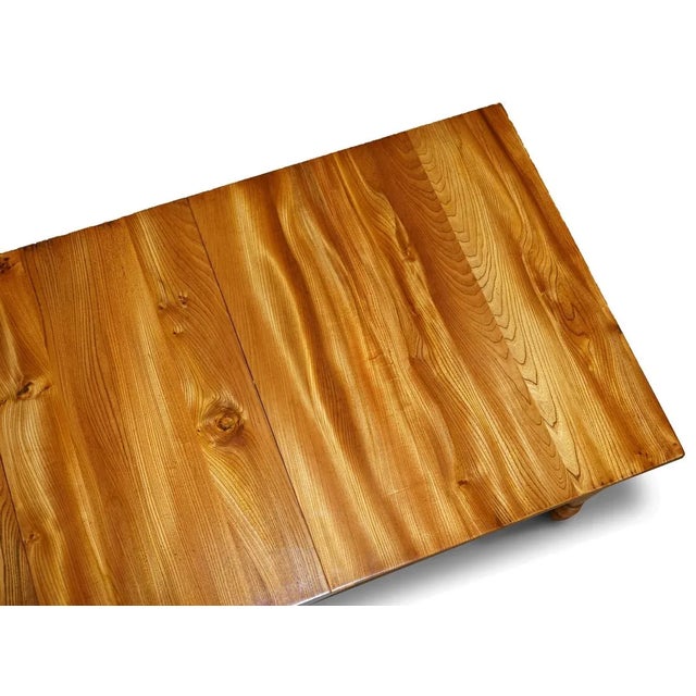 Handmade Burr Yew & Elm Dining Table & Windsor Chairs by Stewart Linford, England, Set of 9 For Sale - Image 6 of 18