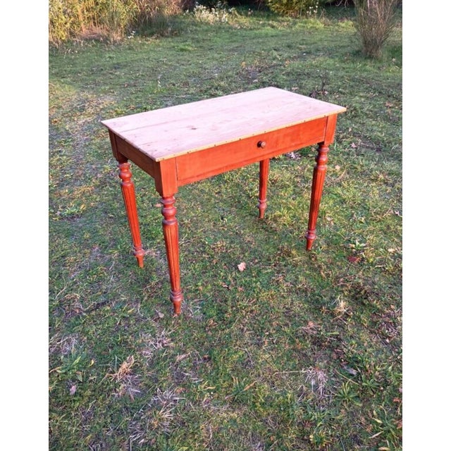Desk in Wood, 1930s For Sale - Image 4 of 12