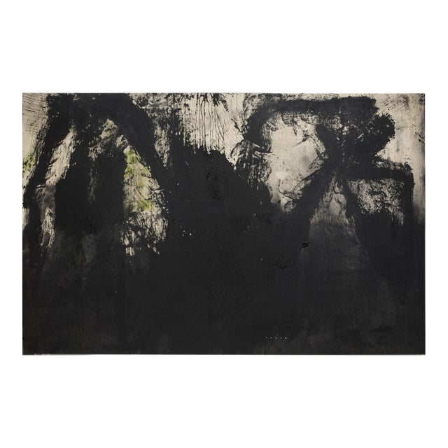 Monica Perez "Voltage" Original Acrylic & Charcoal Painting on Canvas 2023 For Sale