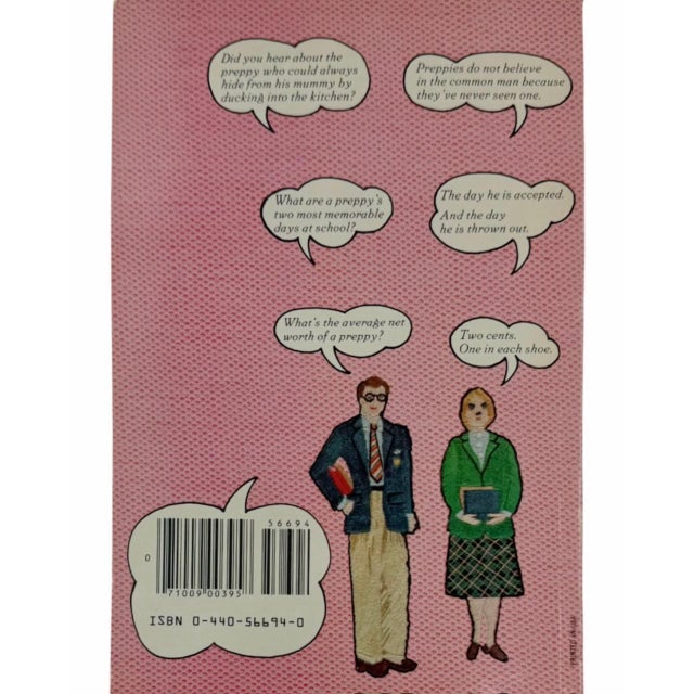 The Original Preppy Jokebook d.j. Arneson 1981 First Edition Dell Paperback For Sale - Image 9 of 12