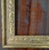 Wood Early 20th Century Arts and Crafts Giltwood Carved Floral Painting Frame For Sale - Image 7 of 11