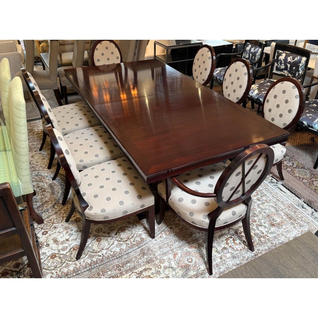Barbara Barry for Baker Furniture Extension Dining Table For Sale - Image 11 of 18