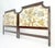 Pair of Very Fine Cerused Mahogany New Upholstery Twin Size Headboards Beds MINT For Sale - Image 6 of 18