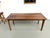 1950s Farmhouse Table in Walnut with Tapered Legs, 1950s For Sale - Image 5 of 18