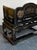 Vintage Chinese Lacquered Throne Chair For Sale - Image 9 of 18