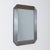 Artemide Octagonal Metal Mirror by Sergio Mazza for Artemide For Sale - Image 4 of 5