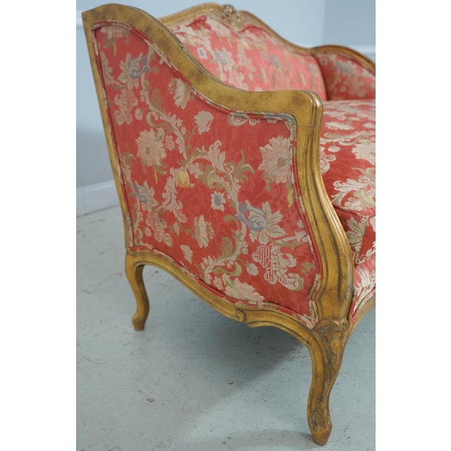 Meyer Gunther Martini Meyer Gunther Louis XVI Giltwood Settee Loveseat For Sale - Image 4 of 18