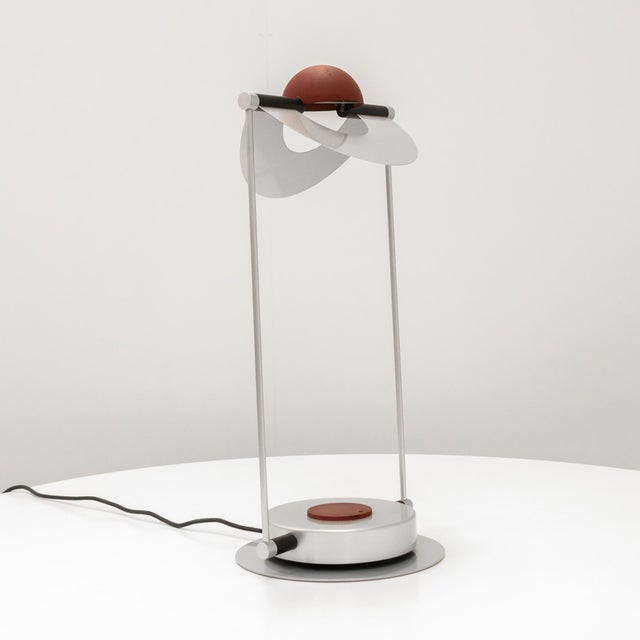 Postmodern Tondo Table Lamp by Ann Maes for Scopelight, 1980s For Sale - Image 14 of 14