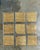 Vintage Signed Judi Harvest “Edible Icons” Gold Plated Matzoh - Set of 9 For Sale - Image 11 of 12