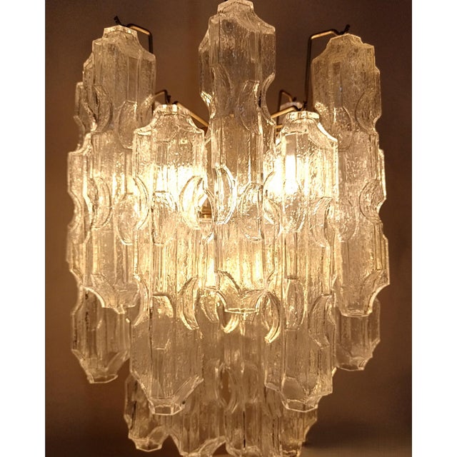 Postmodern Murano Glass Chandelier attributed to Toni Zuccheri for Venini, 1970s For Sale - Image 17 of 18