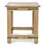 Wood Square Table in Solid Wood and Metal For Sale - Image 7 of 7
