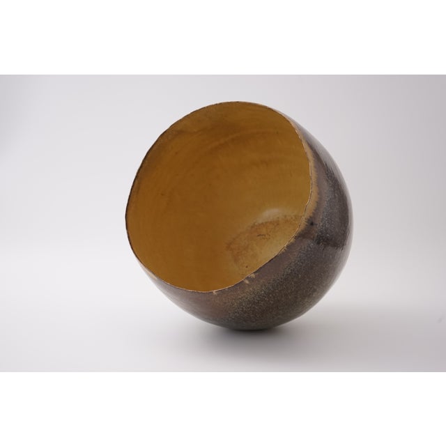 Large Studio Ceramic Bowl by Sabine Jeck, 1980s For Sale - Image 10 of 13