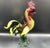 Multicolored Murano Glass Rooster Sculpture, 1950s For Sale - Image 13 of 14