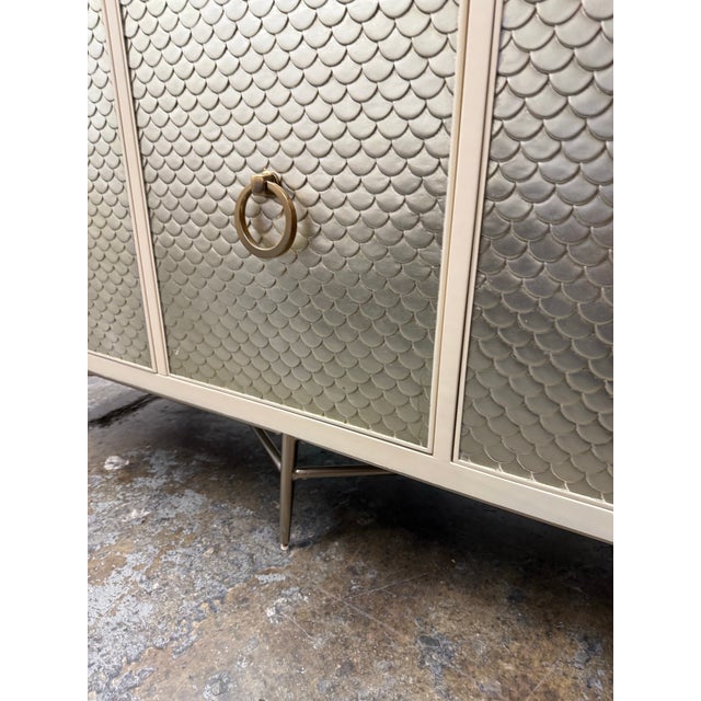 Cream Bernhardt Salon Media Console For Sale - Image 8 of 12