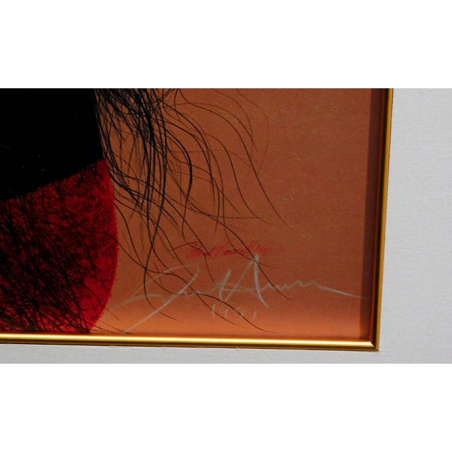 Frank Howell "Red Blanket" Hand Signed Art Submit an Offer Custom Framed Last1 For Sale - Image 4 of 8