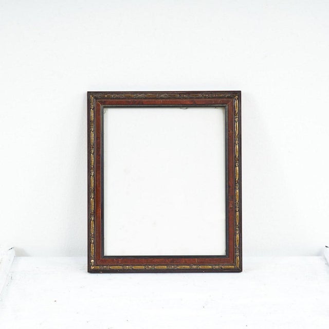 Antique Wooden Frame, 1930s For Sale - Image 4 of 4