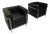 Vintage Chairs by Le Corbusier for Cassina, 2010, Set of 2 For Sale