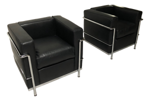 Vintage Chairs by Le Corbusier for Cassina, 2010, Set of 2