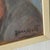 Vintage Boho Signed Original Oil Portrait on Board For Sale In West Palm - Image 6 of 8