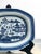 An early 19th Century Export blue and white Canton platter, China circa 1830.
