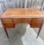Antique English Mahogany Leather-Top Writing Desk, C. 1895–1910 For Sale In Denver - Image 6 of 11