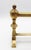 Early 20th Century English Edwardian Period Pair of Georgian Revival Brass Tool Rests For Sale - Image 4 of 7