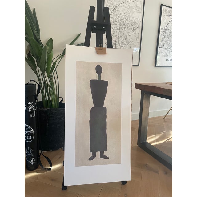 Black Kazimir Severinovich Malevich (1878-1935), Womenfigure, Printed in Belgium For Sale - Image 8 of 8