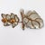 Contemporary Fabrice Paris Pewter and Copper Massive Floral Brooch For Sale - Image 3 of 9