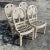 Almond Vintage Coastal Rattan Dining Chairs - Set of Four For Sale - Image 8 of 9